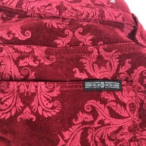 Hudson Paisley Velvet Pant